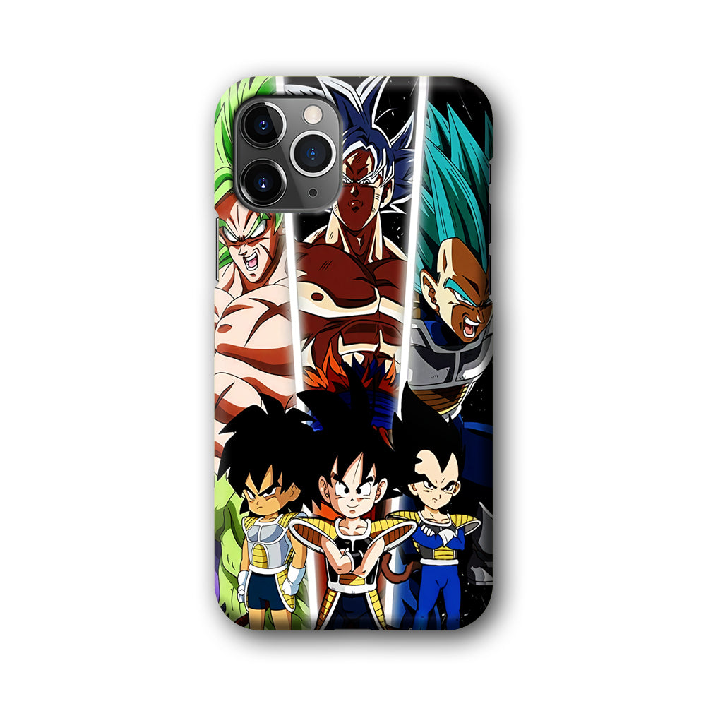 Goku And Brother Transformation iPhone 11 Pro Case