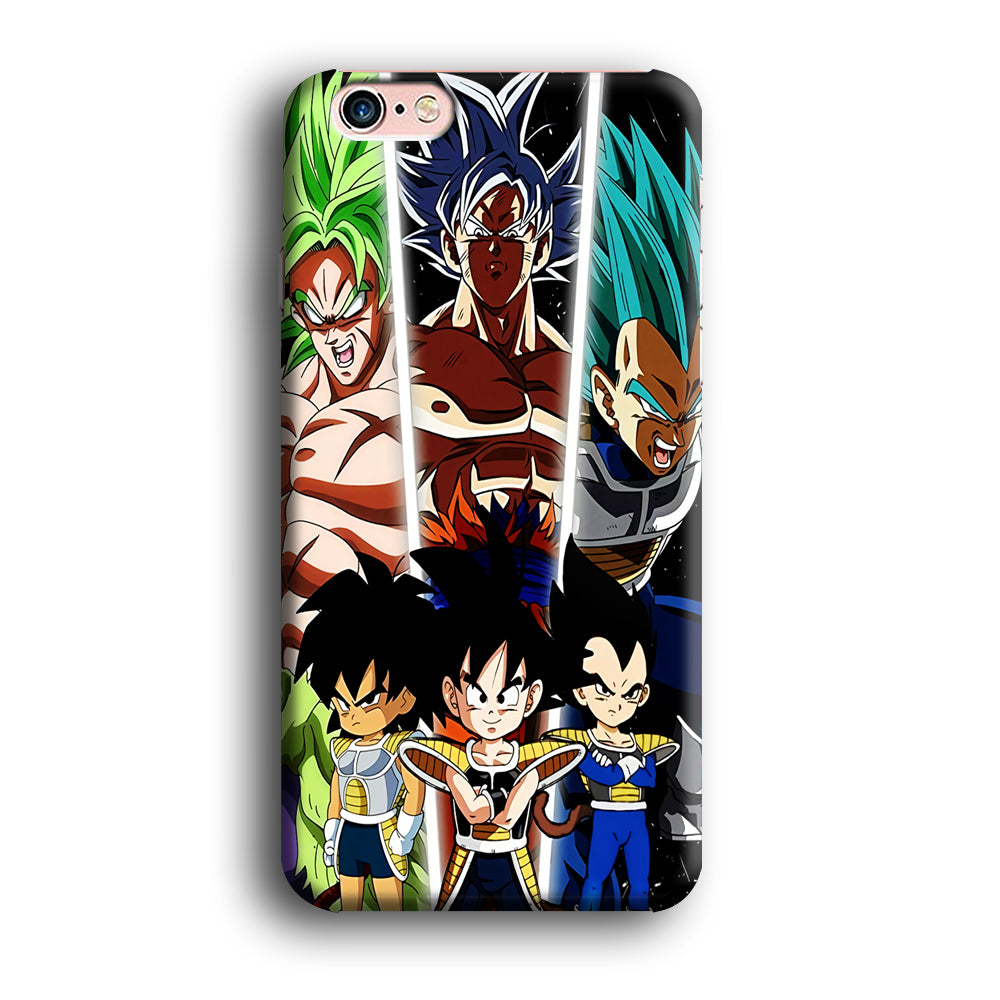 Goku And Brother Transformation iPhone 6 | 6s Case