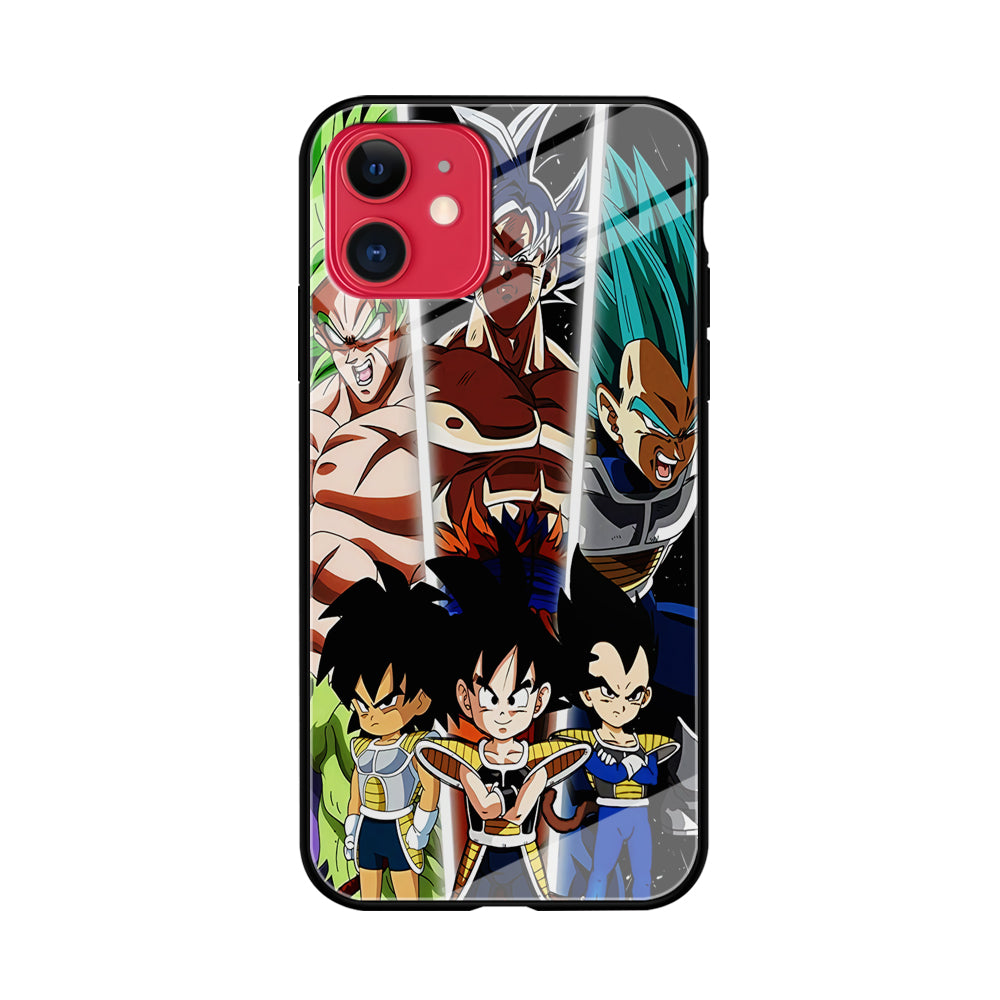 Goku And Brother Transformation iPhone 11 Case