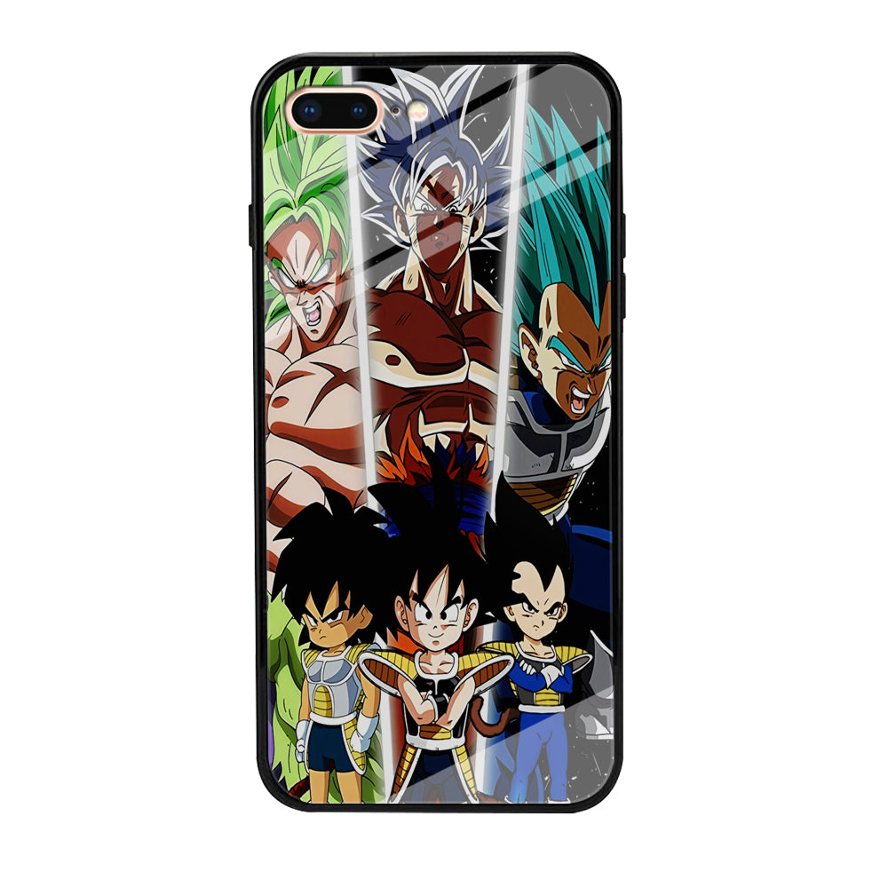 Goku And Brother Transformation iPhone 8 Plus Case