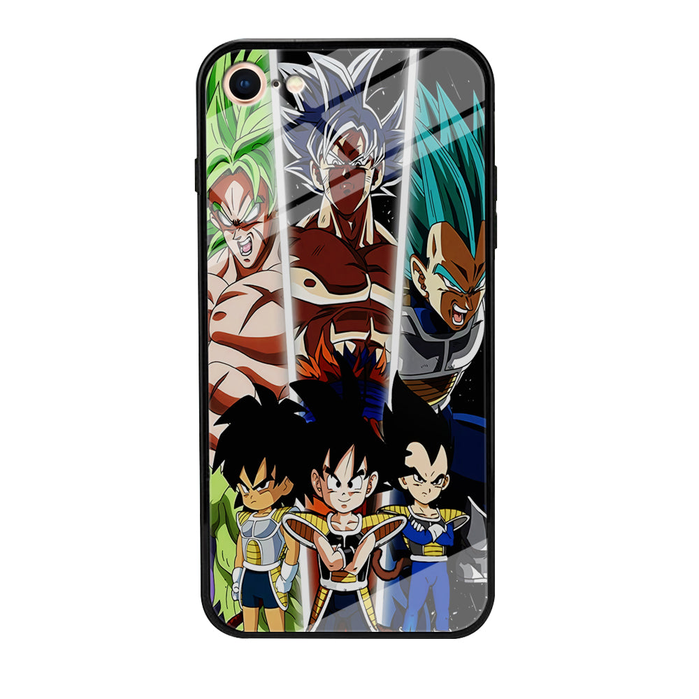 Goku And Brother Transformation iPhone 8 Case