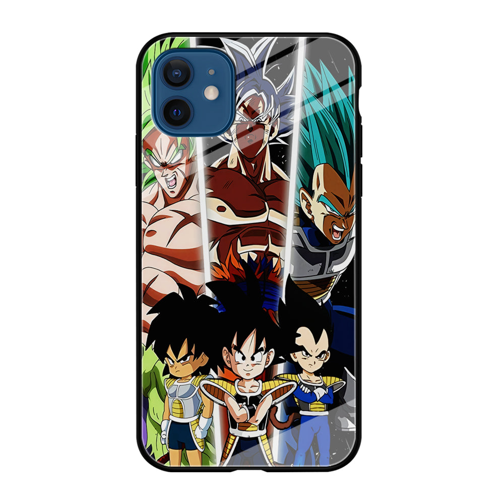 Goku And Brother Transformation iPhone 12 Case