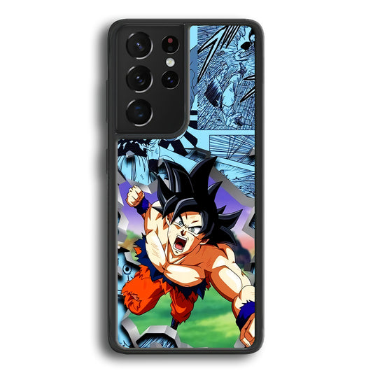 Goku Comic Power Samsung Galaxy S21 Ultra Case - Ezzystore