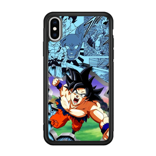 Goku Comic Power iPhone XS Case