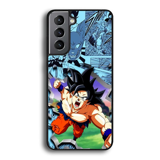 Goku Comic Power Samsung Galaxy S21 Plus Case