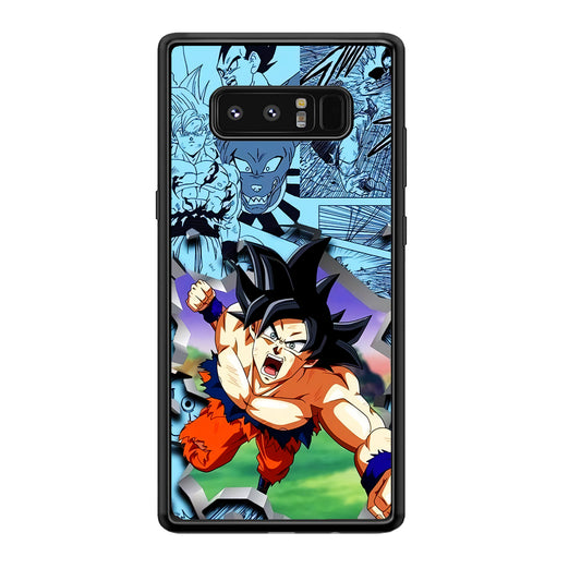Goku Comic Power Samsung Galaxy Note 8 Case