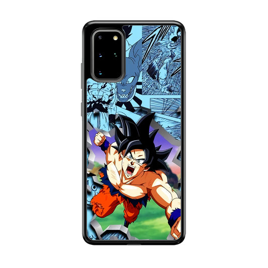 Goku Comic Power Samsung Galaxy S20 Plus Case