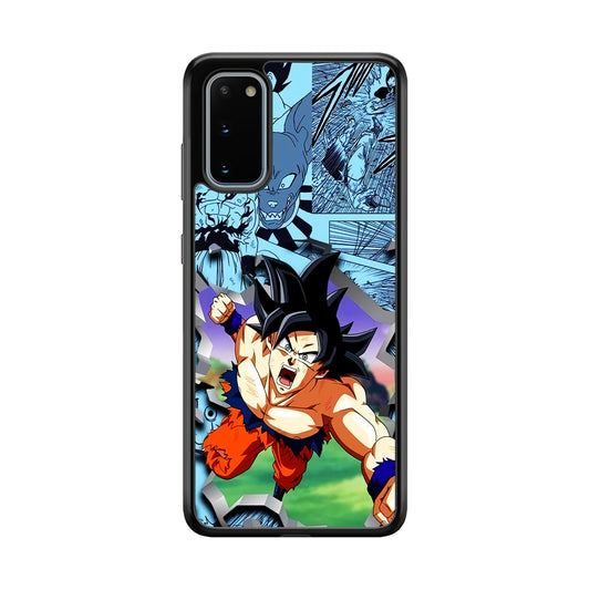Goku Comic Power Samsung Galaxy S20 Case