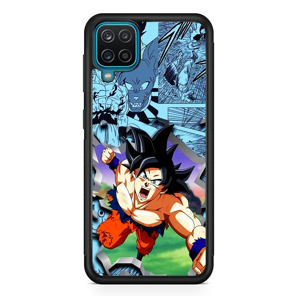 Goku Comic Power Samsung Galaxy A12 Case