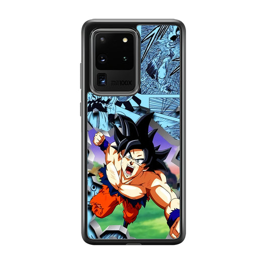 Goku Comic Power Samsung Galaxy S20 Ultra Case