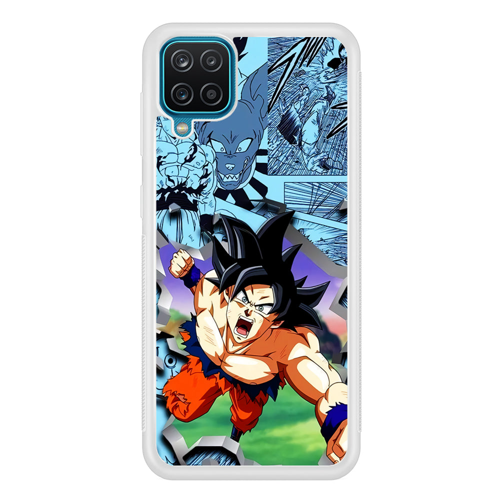 Goku Comic Power Samsung Galaxy A12 Case