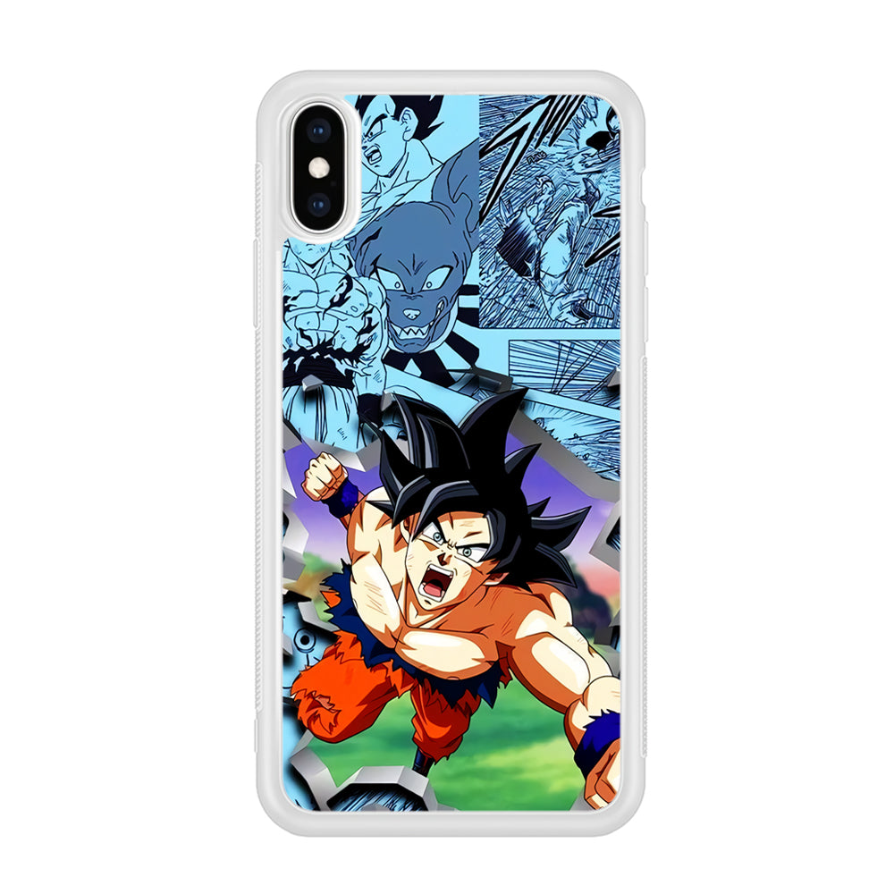 Goku Comic Power iPhone XS Case
