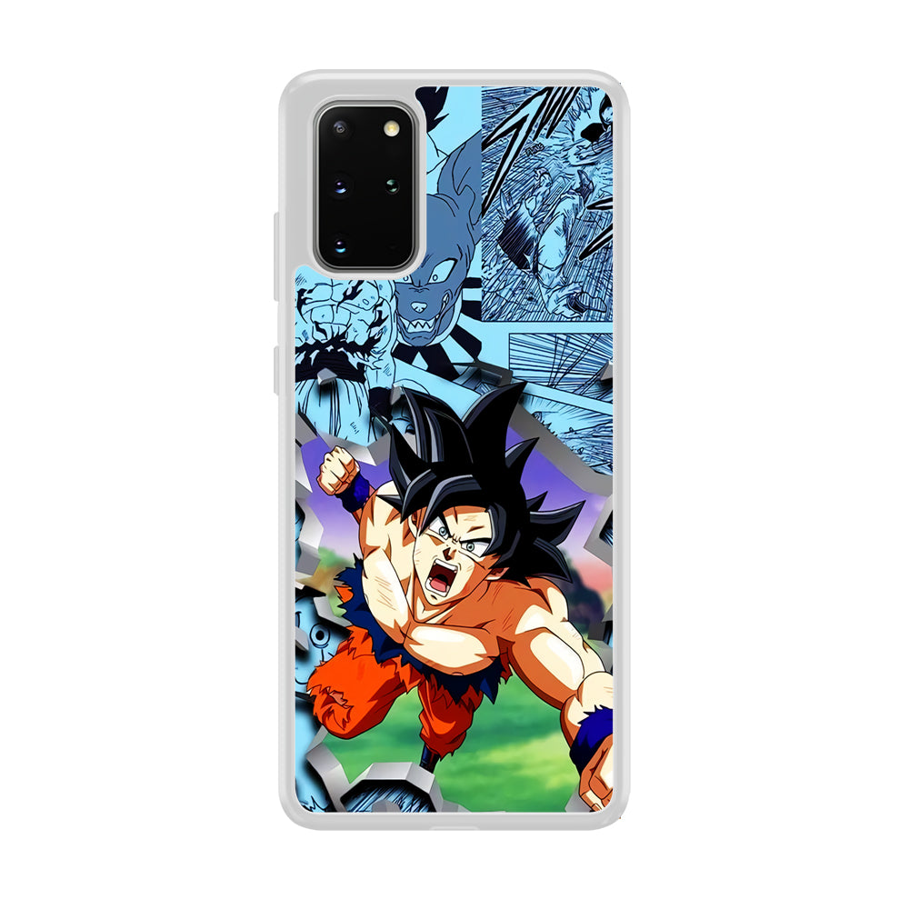 Goku Comic Power Samsung Galaxy S20 Plus Case