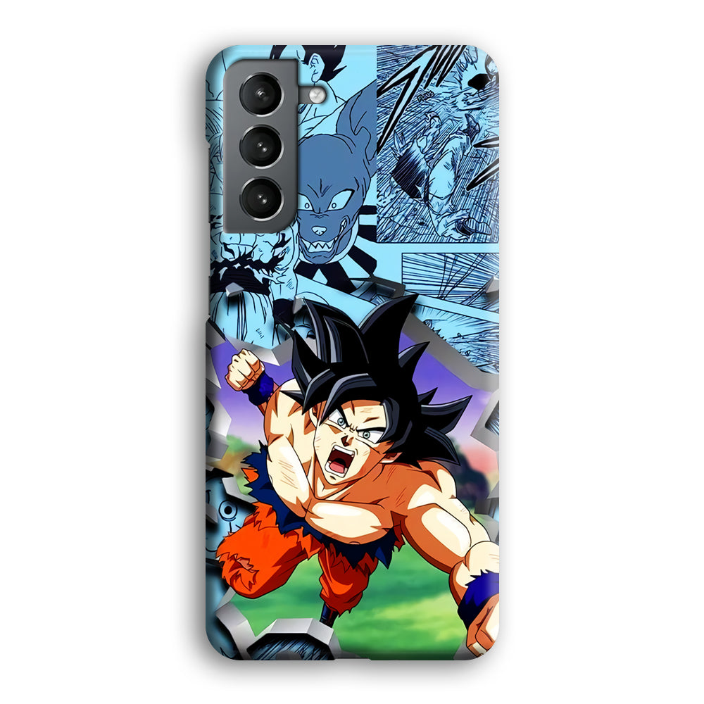 Goku Comic Power Samsung Galaxy S21 Case