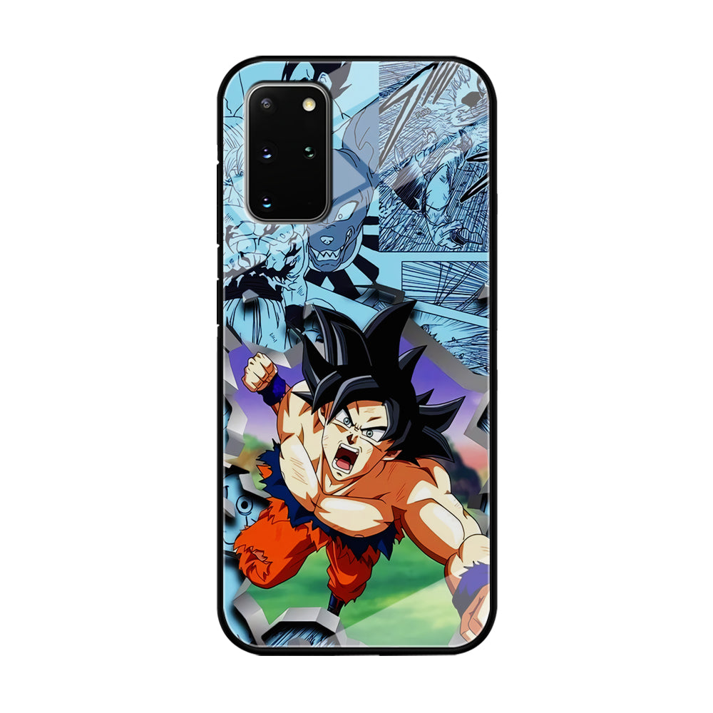 Goku Comic Power Samsung Galaxy S20 Plus Case