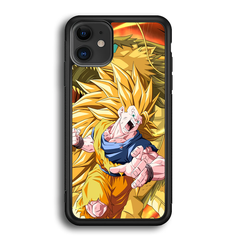 Goku Saiyan Dragon iPhone 12 Case