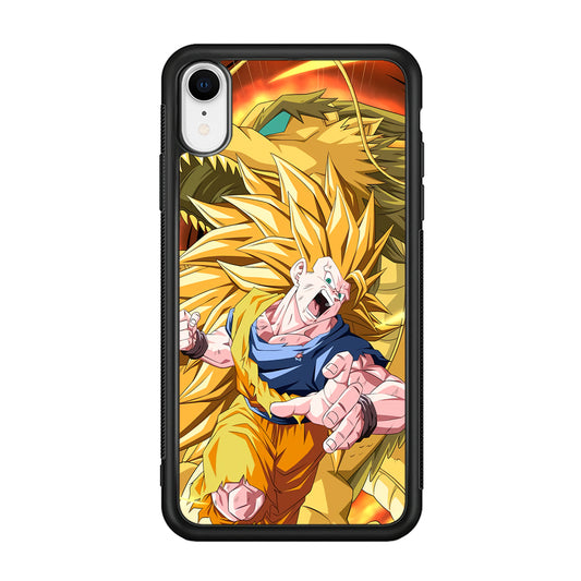 Goku Saiyan Dragon iPhone XR Case