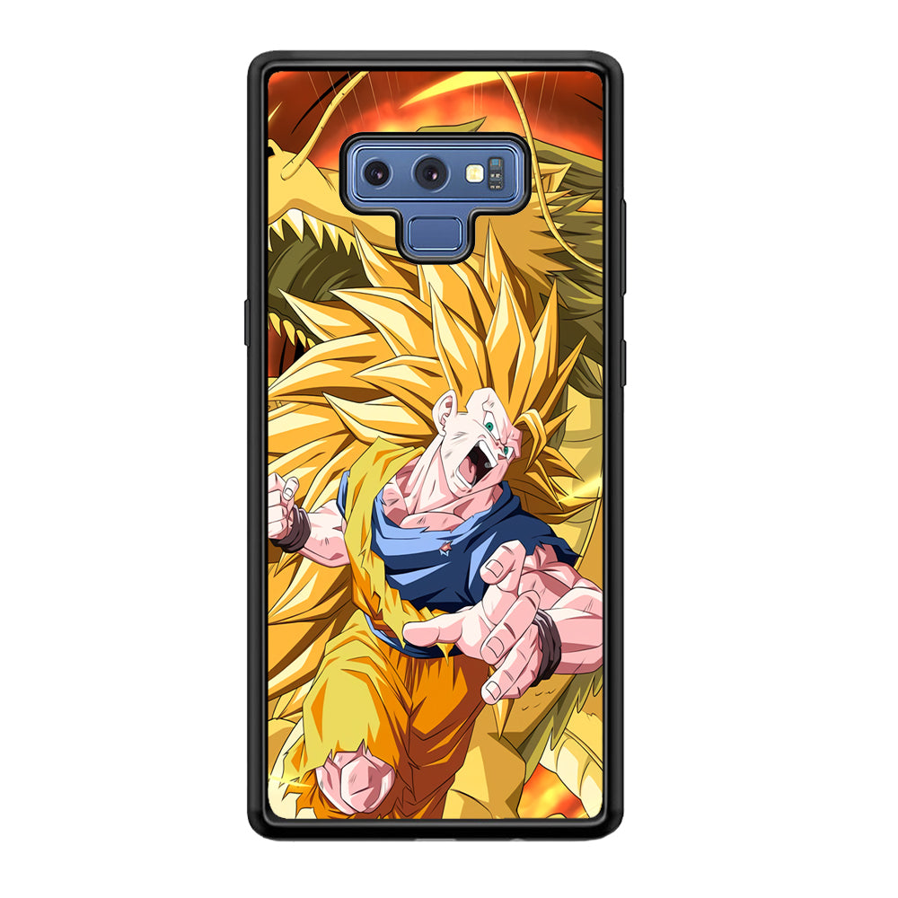 Goku Saiyan Dragon Samsung Galaxy Note 9 Case