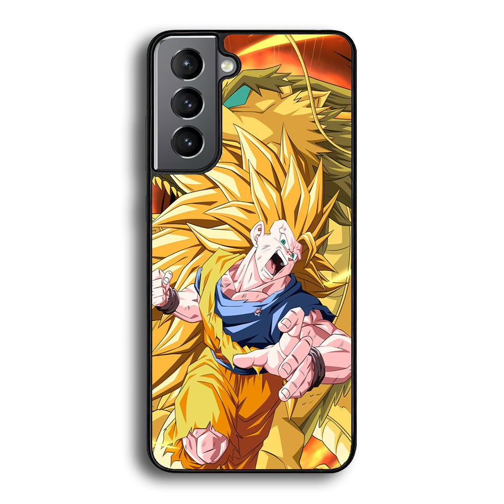 Goku Saiyan Dragon Samsung Galaxy S21 Case