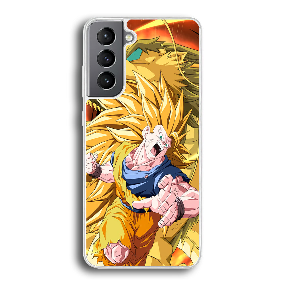 Goku Saiyan Dragon Samsung Galaxy S21 Case