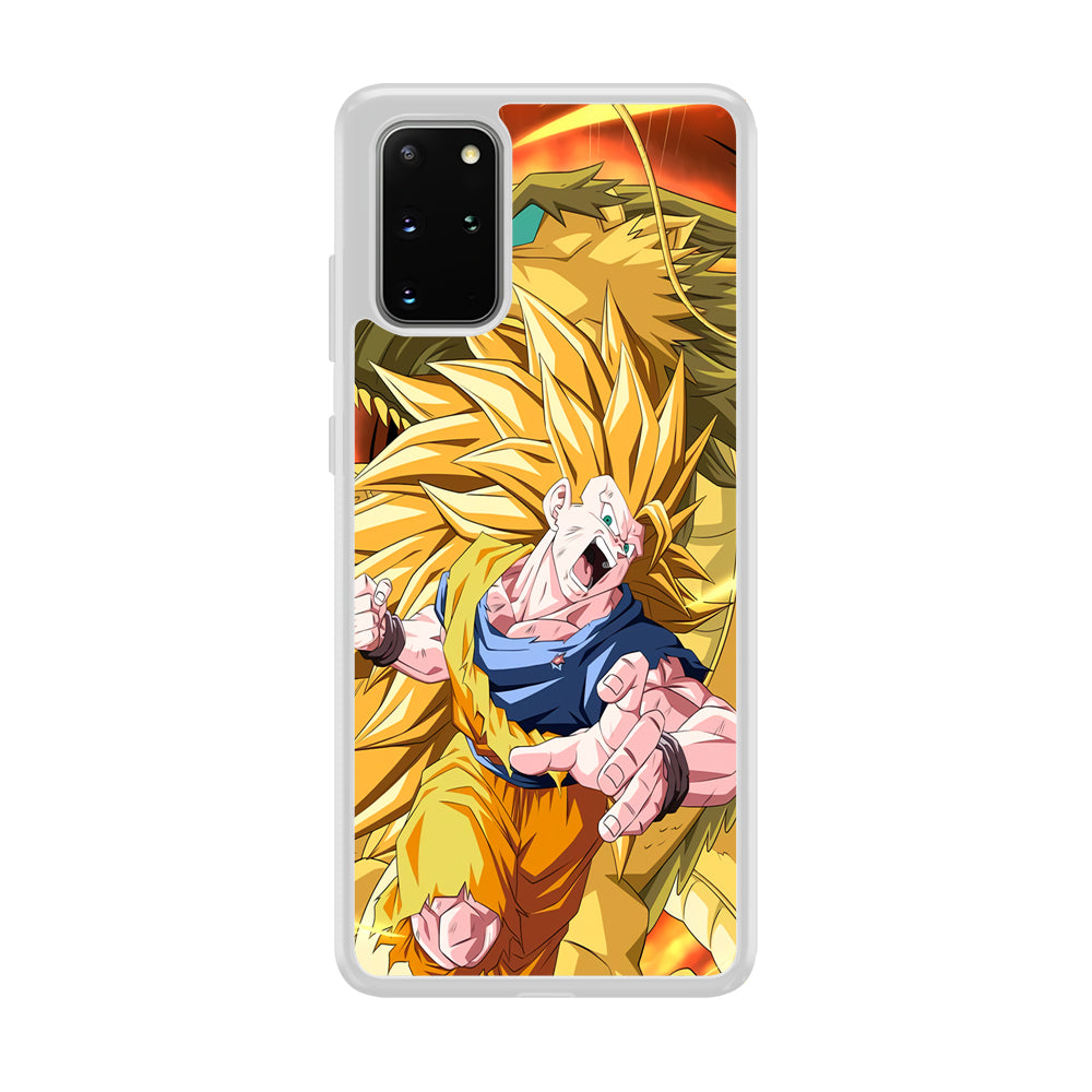 Goku Saiyan Dragon Samsung Galaxy S20 Plus Case