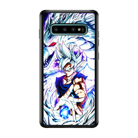 Goku White Dragon Samsung Galaxy S10 Case