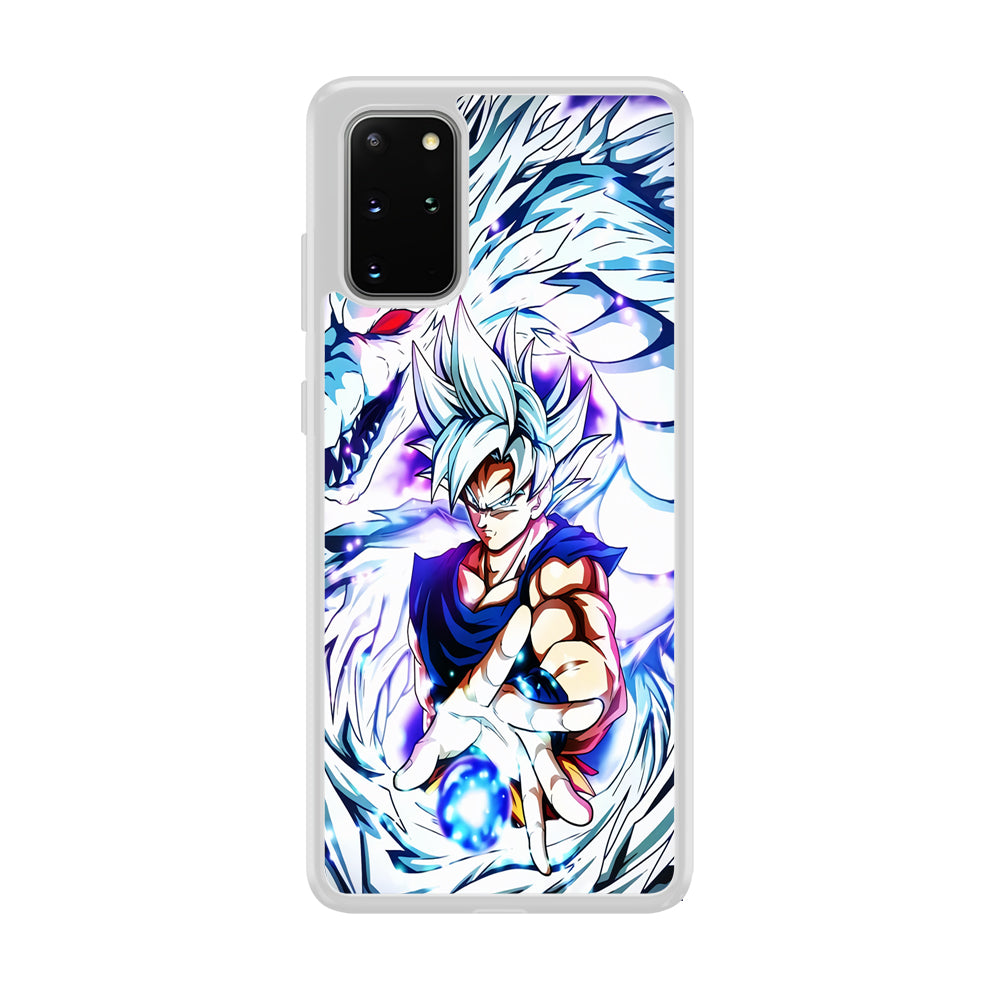 Goku White Dragon Samsung Galaxy S20 Plus Case