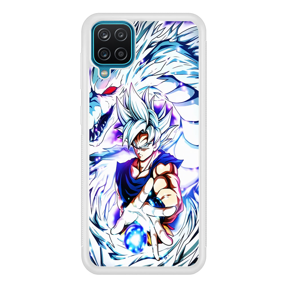 Goku White Dragon Samsung Galaxy A12 Case