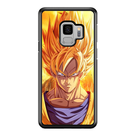 Goku Yellow Super Saiyan Samsung Galaxy S9 Case