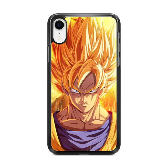 Goku Yellow Super Saiyan iPhone XR Case