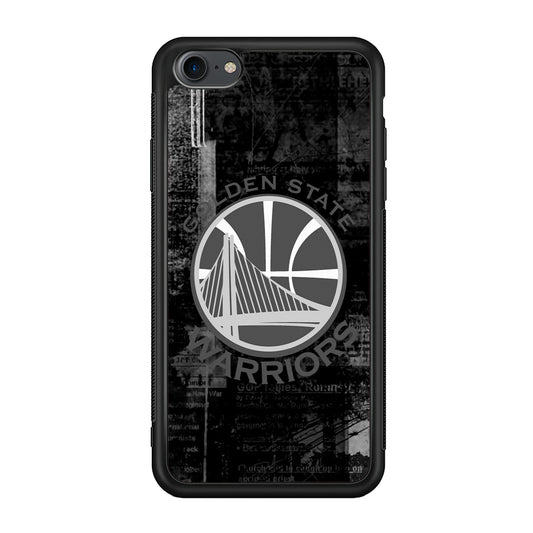 Golden State Warriors Grey Word Abstract iPhone 7 Case