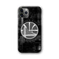Golden State Warriors Grey Word Abstract iPhone 11 Pro Max Case