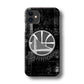 Golden State Warriors Grey Word Abstract iPhone 11 Case