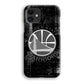 Golden State Warriors Grey Word Abstract iPhone 12 Case