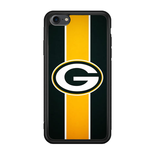 Green Bay Packers Yellow Stripe iPhone 7 Case