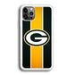Green Bay Packers Yellow Stripe iPhone 12 Pro Case