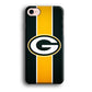 Green Bay Packers Yellow Stripe iPhone 8 Case