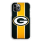Green Bay Packers Yellow Stripe iPhone 12 Pro Case