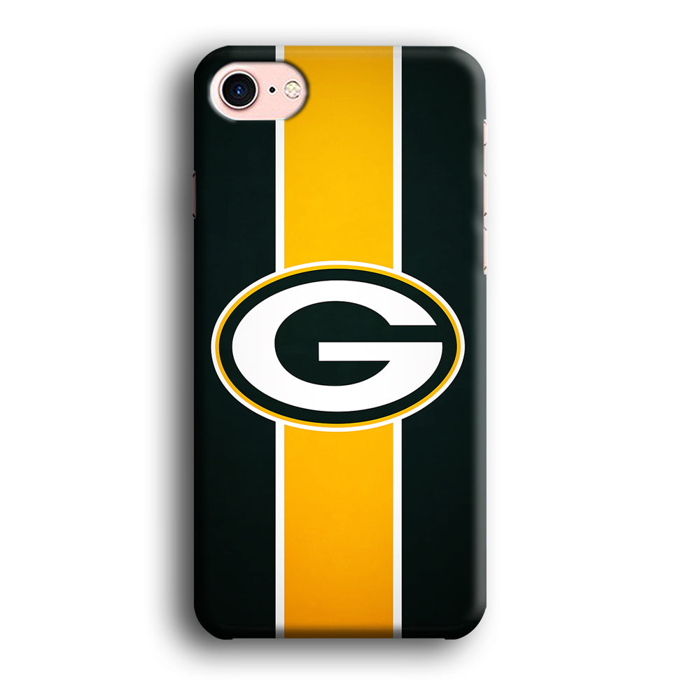 Green Bay Packers Yellow Stripe iPhone 7 Case