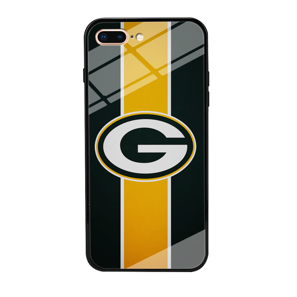 Green Bay Packers Yellow Stripe iPhone 7 Plus Case