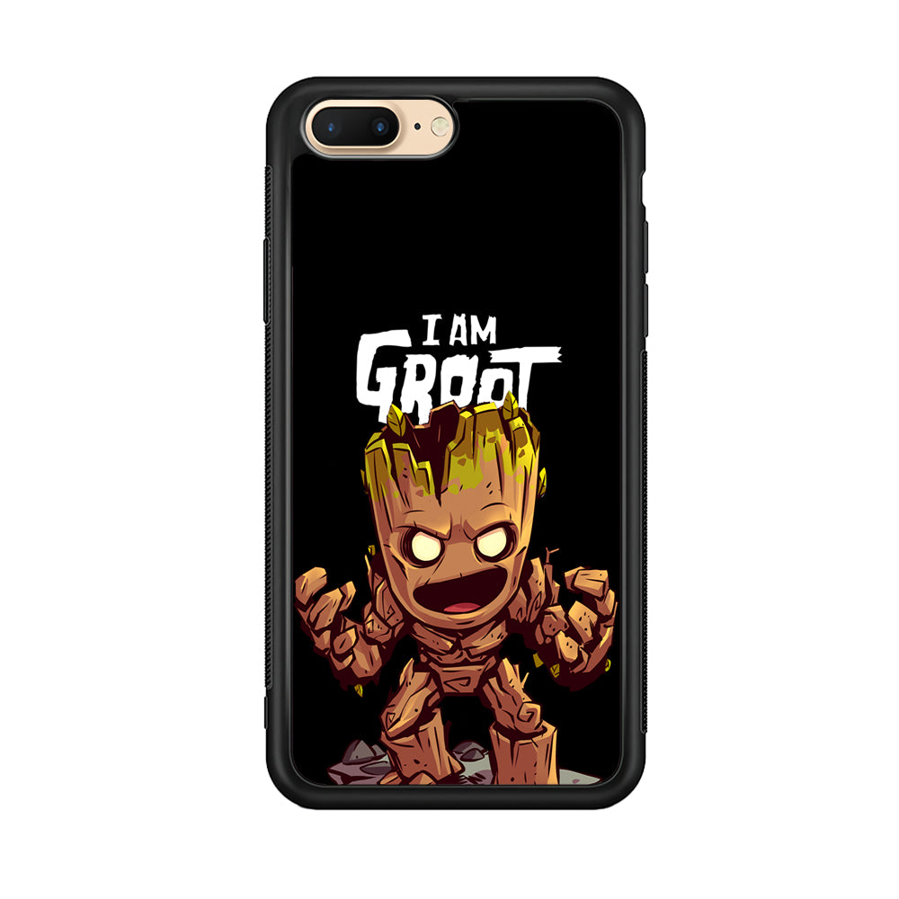 Groot Angry Mode iPhone 8 Plus Case