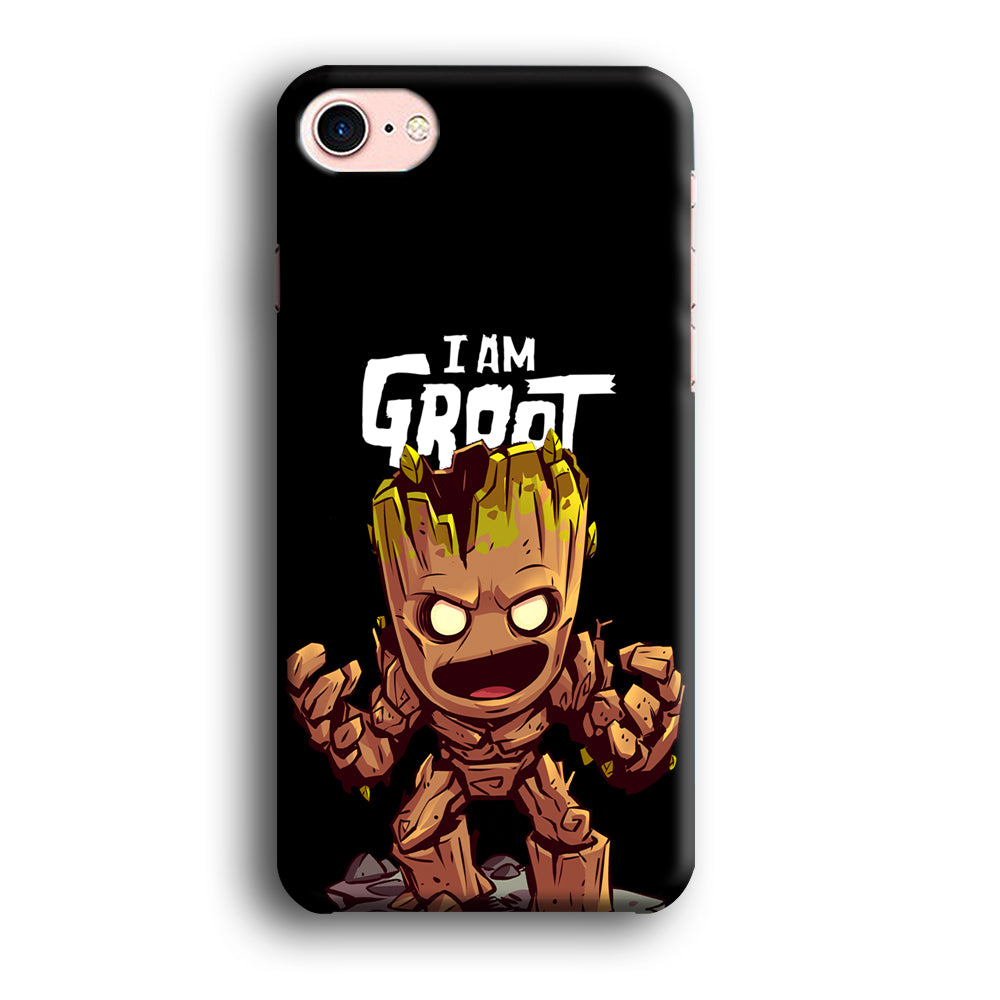 Groot Angry Mode iPhone 7 Case