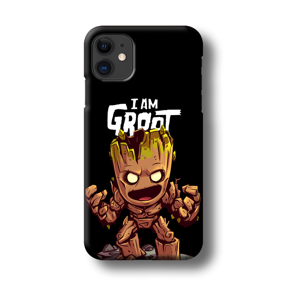 Groot Angry Mode iPhone 11 Case