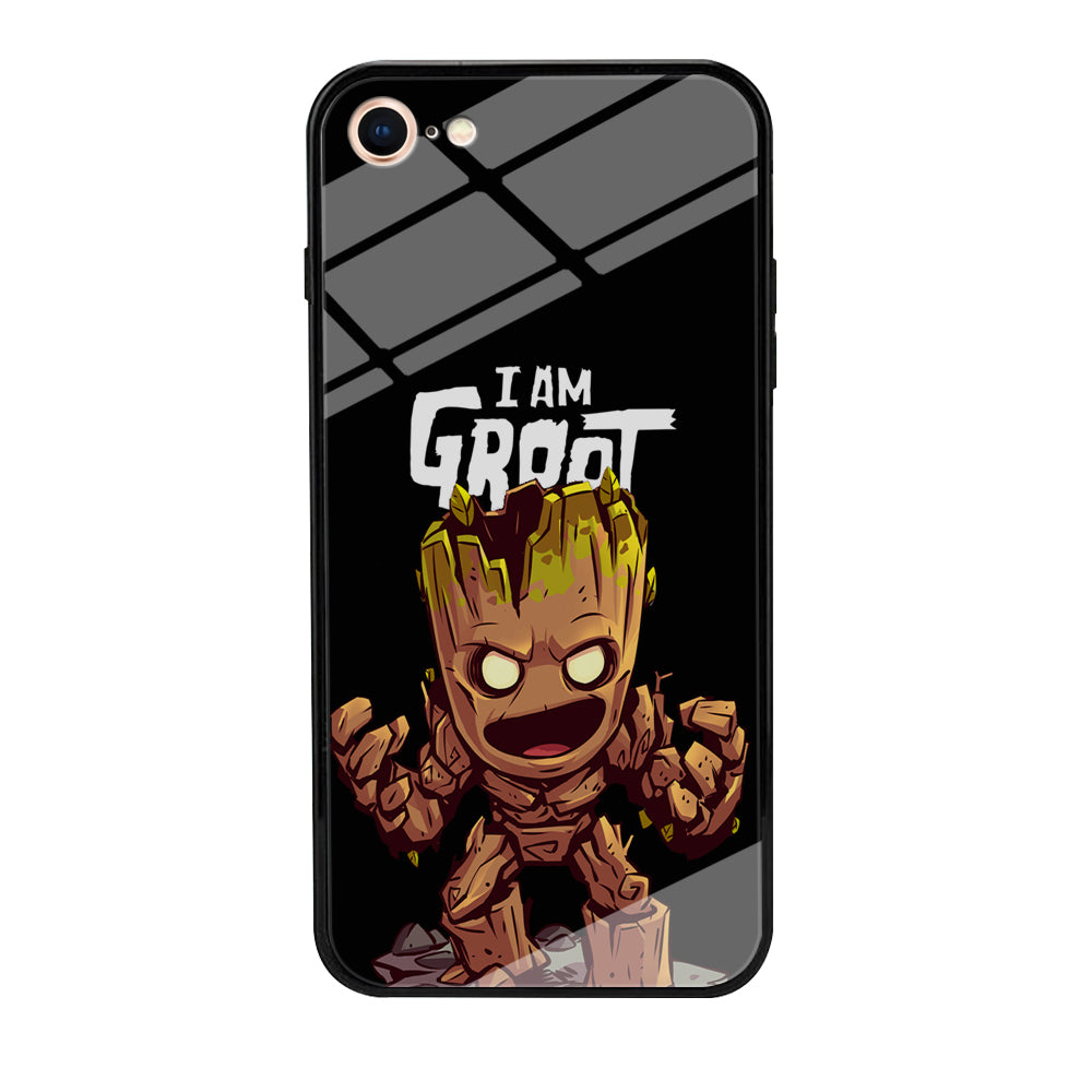 Groot Angry Mode iPhone 8 Case