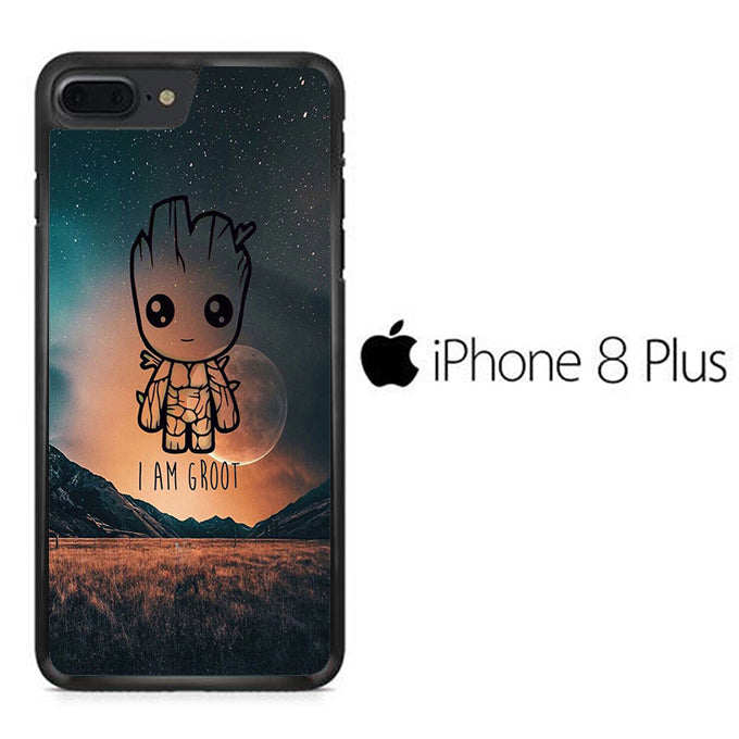 Groot I Am Groot Guardian iPhone 8 Plus Case