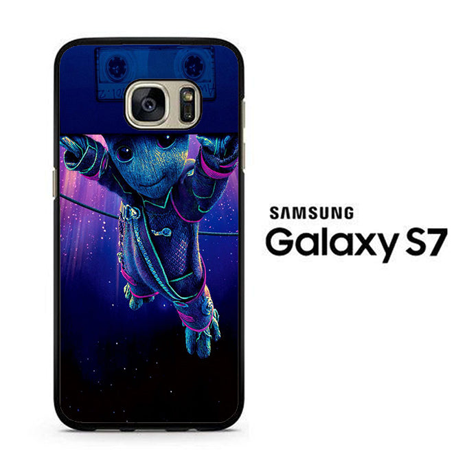 Groot In Galaxy Samsung Galaxy S7 Case