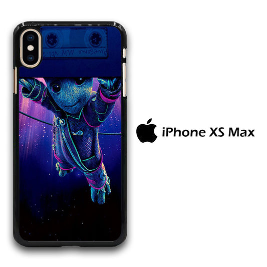 Groot In Galaxy iPhone Xs Max Case