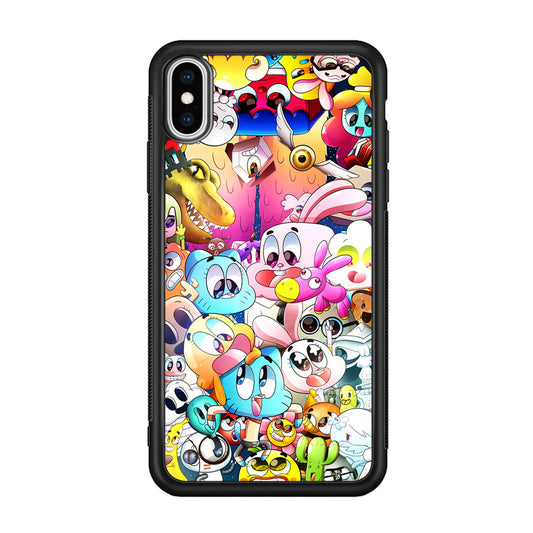 Gumball All Character iPhone XS Case