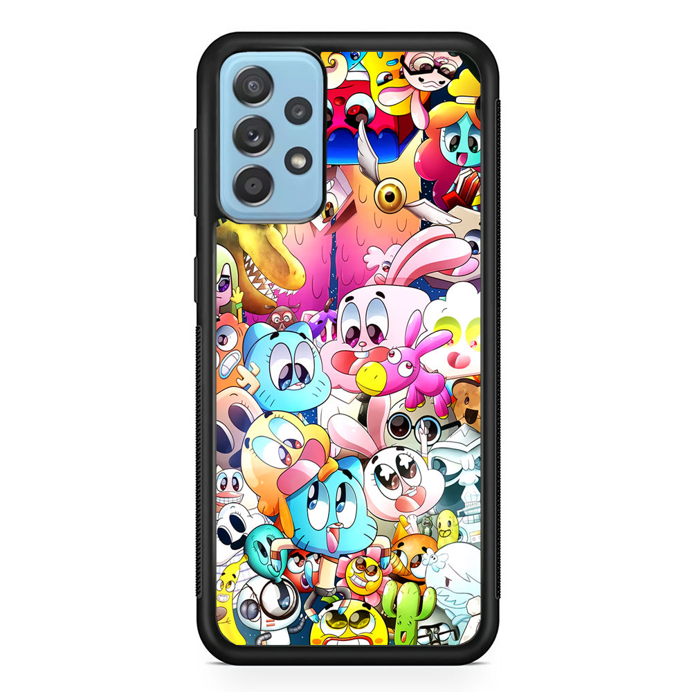 Gumball All Character Samsung Galaxy A52 Case