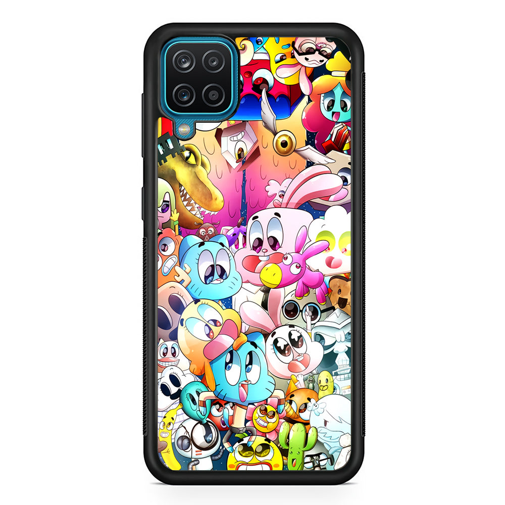 Gumball All Character Samsung Galaxy A12 Case